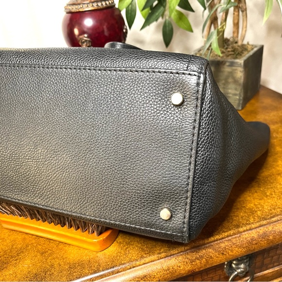 Kate Spade New York Orchard Street Maya Leather Shoulder Tote in Black, Large - Picture 7 of 12